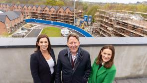 Housing Minister enjoys the view from new Dúiche Roden social homes in Dundalk