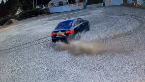 Watch: Naomh Padraig GAA condemn 'stock car vandalising car park' in Lifford