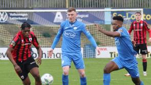 Aodh Dervin’s brilliant strike earns Longford Town a draw against Finn Harps
