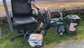 Cllr Michael McClafferty slams dumpers who left rubbish at Muckish grotto