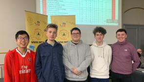 Dundalk Grammar School clinch 2nd place at maths competition 