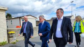 PHOTOS: Minister of State  visits Woodland Park and Mount Hamilton on Louth visit
