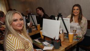 IN PICTURES: Paint and Sip.Art Night in Derry's UMI Restaurant