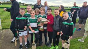 Na Magha youngsters welcome a special guest to the club this week