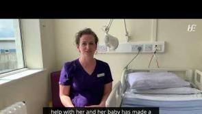 WATCH: Laois hospital midwife encourages others to follow in her footsteps