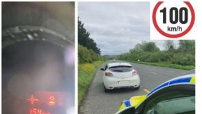 Driver caught in Waterford travelling at over 50km above the speed limit 