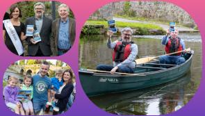 In PICTURES: Laois Rose and RT&Eacute; man help  launch epic river story