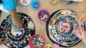 Get along to Cashel library for "Mindful Mandala Making" this Monday 