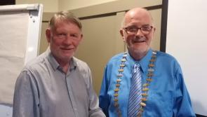 Challenges for Joe Gatins as new president of the Donegal Historical Society