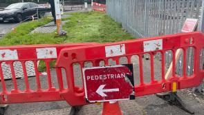Fenced off Meenan Square footpaths to be replaced