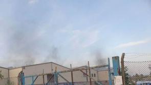 Fire in Springtown Industrial Estate