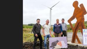Huge sculpture makes its mark at Donegal wind farm




