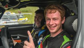 Donegal Rally: Josh Moffett undaunted with number 1 on the door