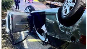 Suspected drunk driver arrested after Laois crash