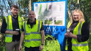 Offaly firm launches new biodiversity area and aids Kilbeggan Tidy Towns