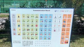 Communication boards for non-verbal children rolled out at Waterford playgrounds