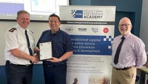 Laois Offaly Garda becomes first in Ireland to secure a Designing Out Crime Diploma 