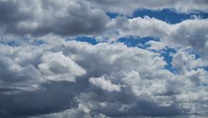 Cloudy and warmer with a couple of showers on Friday 