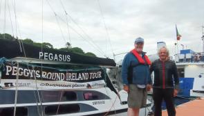 Warm Donegal welcome for Cornish sailor on round Ireland fundraising trip