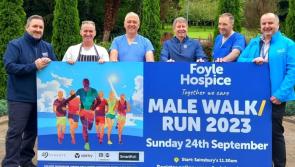 Derry's annual Foyle Hospice Male Walk/Run is back!