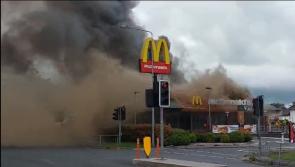 BREAKING: Blaze hits McDonald's restaurant in Newbridge, County Kildare