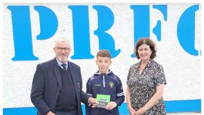 Portlaoise RFC presents its second scholarship to Portlaoise CBS student