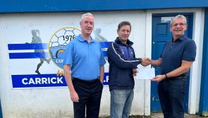 Carrick Town donate €10,000 to kickstart SRC Fundraising Campaign