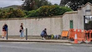 VIDEO: Mourners lay flowers near scene of tragic Clonmel collision
