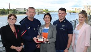 WATCH: URC winning Munster team named Limerick Persons of the Month 