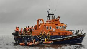 Watch: Dramatic moments kayaker rescued from Owey Island cave
