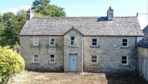 This stunning stone farmhouse is located next to Borris's historical sixteen-arch viaduct