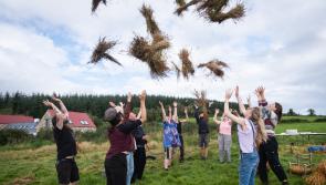 The Mummers' Join Harvest Meitheal took place last Sunday in Leitrim