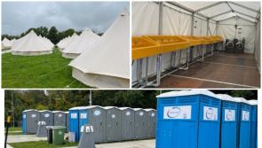 First Ukrainian war refugees leave Laois tents but more will follow to live under canvas