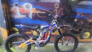 Scrambler rider stopped by Limerick gardai suspected of transporting drugs