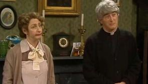 Popular Irish a cappella group sing My Lovely Horse outside Father Ted's house