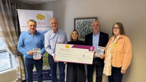Sales of Offaly hurling heroes book aid local cancer support group
