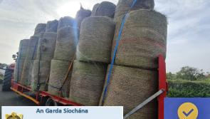 Nay to the hay: Kildare garda&iacute; issue caution to driver over his tractor and trailer