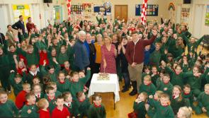 Scoil Chrónáin Naofa NS Dromakeenan bids farewell to Cork Native Siobhan Maher