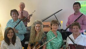 Collins and Kearins family at the Coleman Music Centre