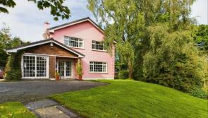 This five-bed home in Carlow is pink on the outside and red on the inside - take a look!