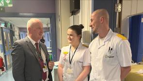 HSE boss does the rounds in Laois at on the up Portlaoise hospital