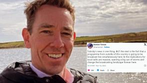 Waterford radio host Damien Tiernan concerned about Ryan Tubridy's return to Irish radio