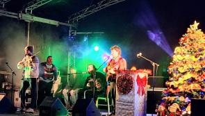 WATCH: Mayor and hurling star switch on the Christmas lights in Ennis