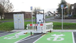 FASTER project Rapid EV Charger being installed in Dundalk