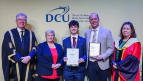 PHOTOS: High-achieving Louth students receive DCU Scholars Awards