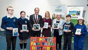 Limerick students embrace the art of Fairtrade 