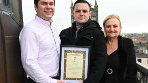 Mayoral  award for Kilkenny's Jimmy Trigger for his contribution to music