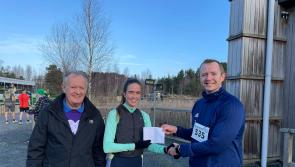 Great turnout for the annual Lough Boora Santa Dash 
