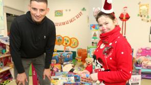 WATCH: Limerick All-Star hurler spreads Christmas joy at Children's Ark