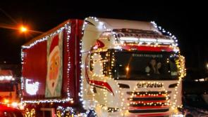 In Pictures: Lorries, tractors, vans and cars 'Light The Night' for charity